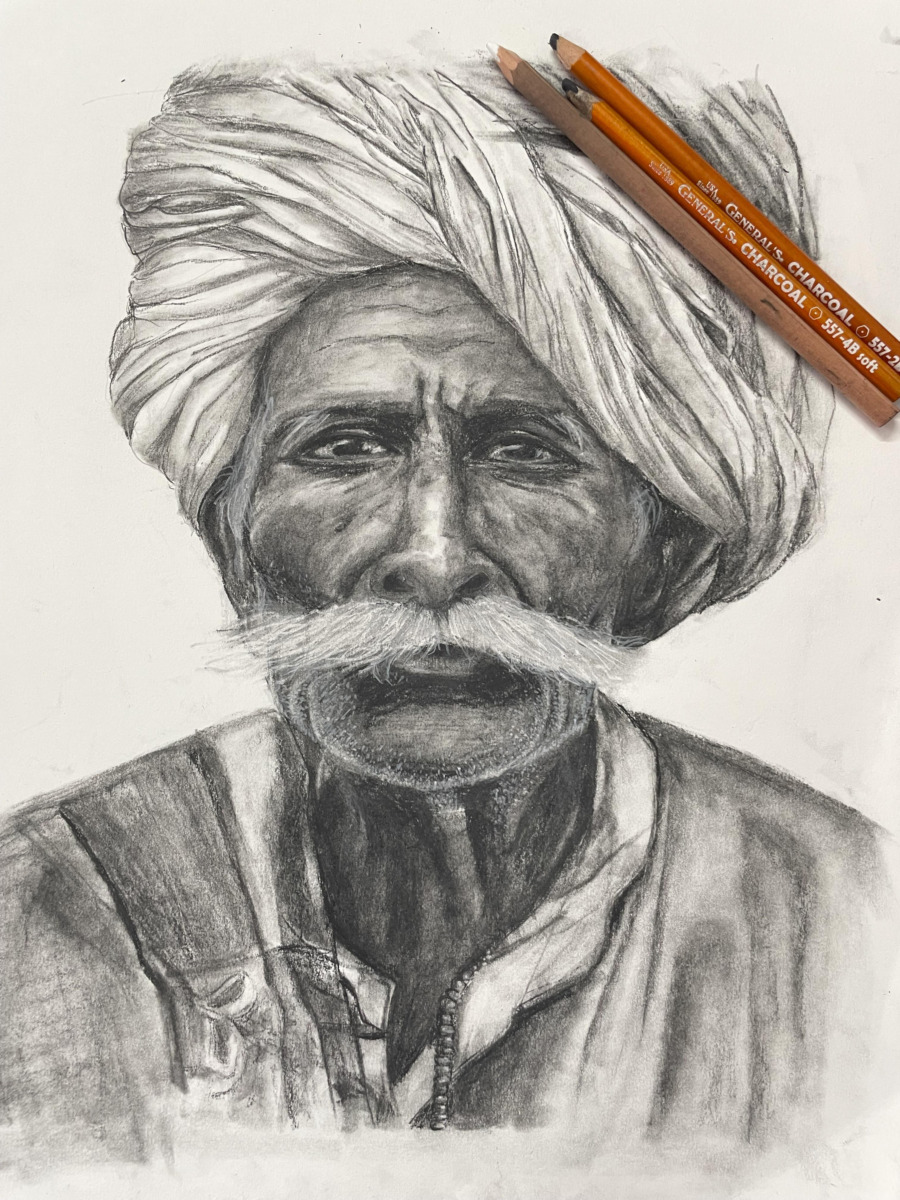 Charcoal Portrait